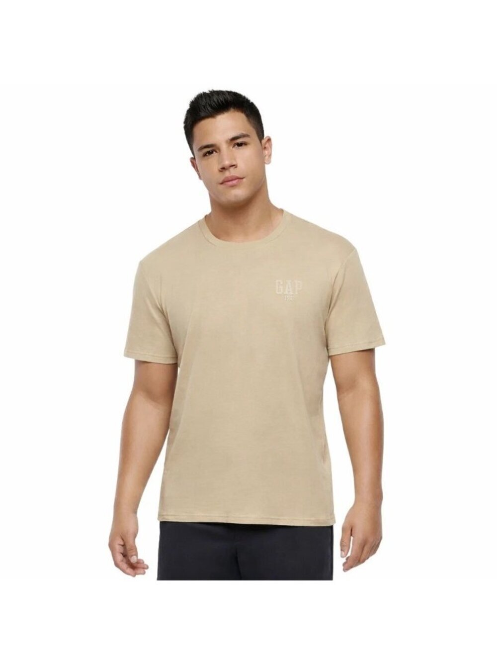 Gap Beige Men's S Crewneck T-Shirt 100% Cotton  M0965